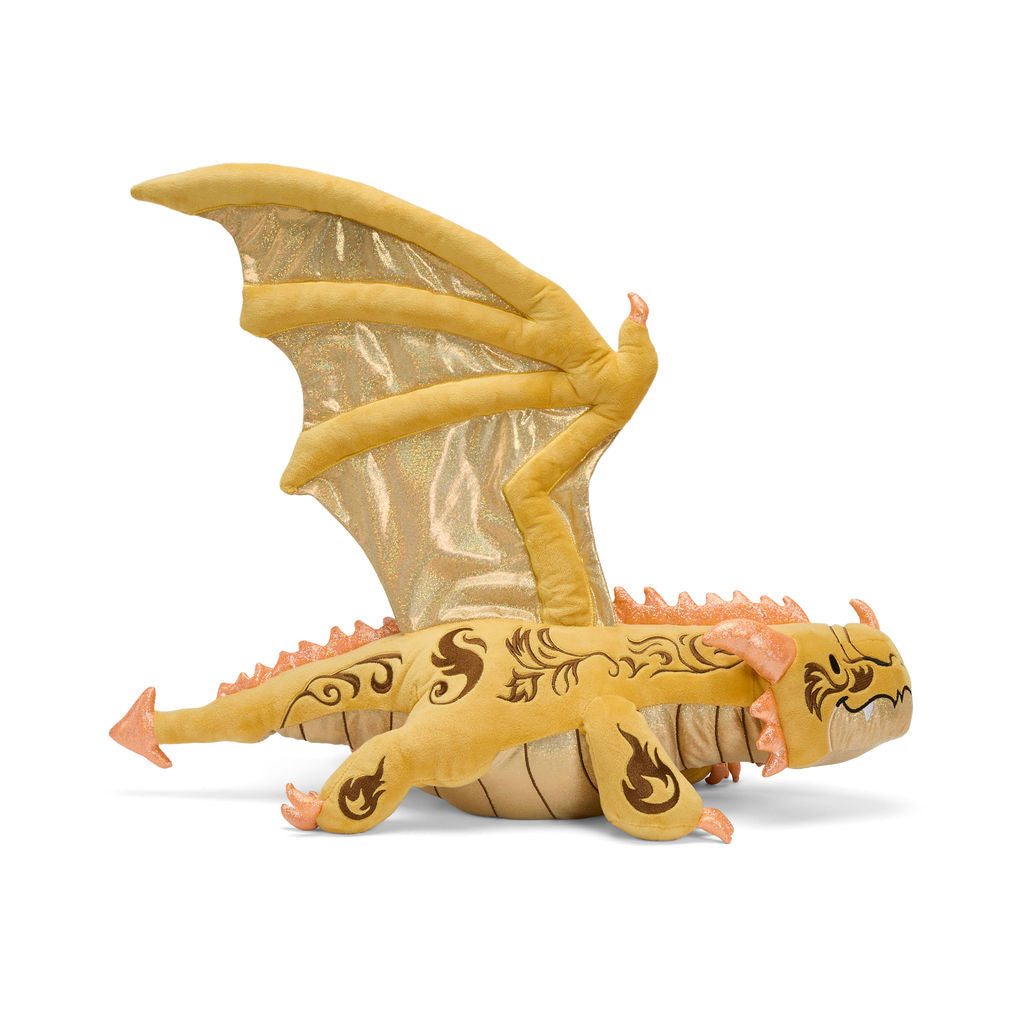 ぬいぐるみ  golden dragon Weighted Gold Dragon Plush | Weighted Wildlife