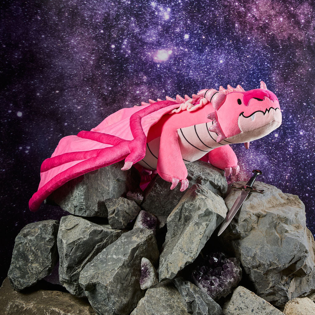 Weighted Pink Dragon - Weighted Wildlife